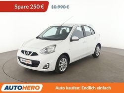 Weiß Gebraucht 2014 Nissan Micra Acenta Kleinwagen | 10.500 €