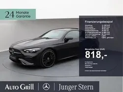 Obsidianschwarz metallic Gebraucht 2024 Mercedes CLE450 AMG Coupé | 70.890 € (Fairer Preis)