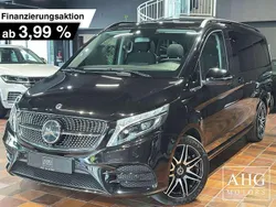 Obsidianschwarz metallic mb 91 Gebraucht 2021 Mercedes V250 AMG line Van / Kleinbus | 52.950 € (Guter Preis)