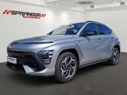 Shimmering silver metallic Neu 2025 Hyundai Kona N Line SUV | 29.990 € (Fairer Preis)