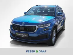 Raceblau metallic met. Gebraucht 2022 Skoda Kodiaq Tour SUV | 32.940 € (Guter Preis)