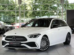 Weiß Gebraucht 2022 Mercedes C300 AMG line Kombi | 43.800 € (Teuer)