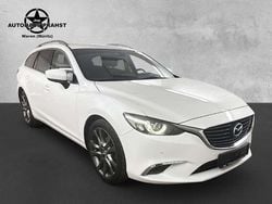 Weiß Gebraucht 2017 Mazda 6 Sports-Line Kombi | 15.800 € (Fairer Preis)