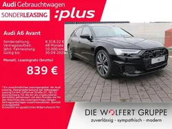 Mythosschwarz metallic Gebraucht 2024 Audi A6 S-Line Kombi | 80.219 €