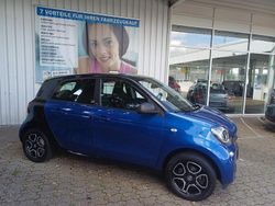 Blau metallic Gebraucht 2018 Smart ForFour Passion Kleinwagen | 11.080 € (Etwas zu teuer)