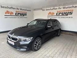 Black sapphire metallic Gebraucht 2021 BMW 318 Advantage Kombi | 21.990 € (Fairer Preis)