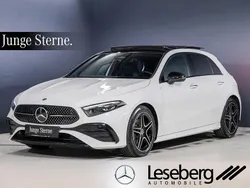 Polarweiß Gebraucht 2023 Mercedes A180 AMG Limousine | 30.950 € (Fairer Preis)
