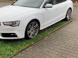 Weiß Gebraucht 2016 Audi A5 Sportback S-line plus Kleinwagen | 15.500 € (Etwas zu teuer)