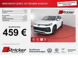 Pure white Neu 2025 VW Tayron R-line SUV | 50.989 € (Fairer Preis)