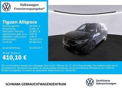 Schwarz Gebraucht 2022 VW Tiguan Allspace R-line SUV | 36.490 € (Fairer Preis)