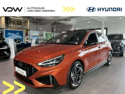 Jupiter orange Neu 2024 Hyundai i30 N Line Limousine | 28.490 € (Fairer Preis)