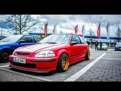 Rot Gebraucht 1996 Honda Civic Kleinwagen | 3.500 €