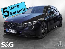 Unilack nachtschwarz Gebraucht 2025 Mercedes A200 AMG Limousine | 44.999 €
