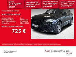 Mythosschwarz metallic Gebraucht 2025 Audi Q3 Sportback S-Line SUV | 47.970 € (Etwas zu teuer)