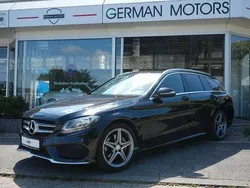 Schwarz Gebraucht 2014 Mercedes C220 AMG line Kombi | 15.500 € (Fairer Preis)