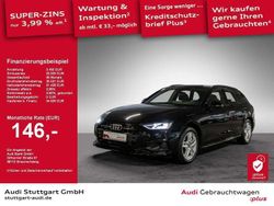 Mythosschwarz metallic Gebraucht 2024 Audi A4 Advanced Plus Kombi | 39.450 € (Teuer)
