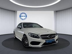 Weiß Gebraucht 2018 Mercedes C200 AMG Cabrio | 23.999 € (Fairer Preis)