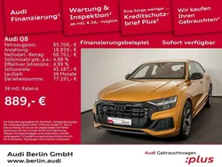 Drachenorange metallic Gebraucht 2023 Audi Q8 Ambiente SUV | 85.700 € (Etwas zu teuer)
