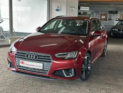 Rot Gebraucht 2018 Audi A4 S-Line Kombi | 25.990 € (Etwas zu teuer)