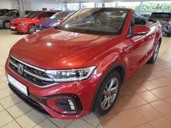 Rot Gebraucht 2023 VW T-Roc Cabriolet R-line Cabrio | 34.945 € (Fairer Preis)