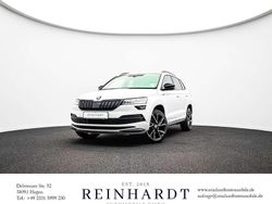 Moonweiss metallic Gebraucht 2021 Skoda Karoq SportLine SUV | 19.150 €