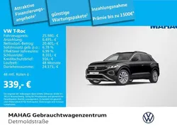 Deep black perleffekt Gebraucht 2023 VW T-Roc Life SUV | 25.980 € (Guter Preis)