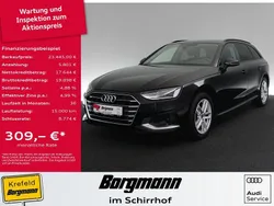 Schwarz / brillantschwarz Gebraucht 2022 Audi A4 Advanced Kombi | 23.445 € (Superpreis)