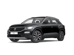 Schwarz Gebraucht 2021 VW T-Roc Style SUV | 19.389 € (Guter Preis)