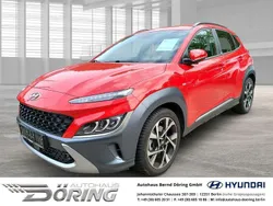 Rot Gebraucht 2021 Hyundai Kona Turbo SUV | 18.450 € (Etwas zu teuer)