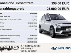 Weiß Neu 2025 Hyundai Bayon Select SUV | 21.990 € (Fairer Preis)
