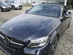 Blau Gebraucht 2021 Mercedes C200 AMG Cabrio | 34.990 € (Guter Preis)
