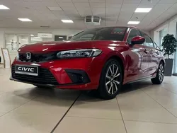 Premium crystal red metallic Neu 2025 Honda Civic Elegance Limousine | 35.600 € (Fairer Preis)