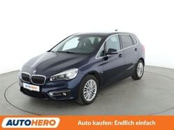 Blau Gebraucht 2016 BMW 220 Active Tourer Luxury Line Van / Kleinbus | 14.120 € (Fairer Preis)