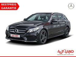 Schwarz Gebraucht 2017 Mercedes C200 AMG line Kombi | 27.950 € (Teuer)
