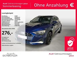 Navarrablau Gebraucht 2024 Audi A3 Sportback Advanced Limousine | 33.239 € (Guter Preis)