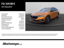 Orange Gebraucht 2022 Skoda Octavia SportLine Kombi | 25.749 € (Teuer)