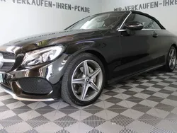 Schwarz Gebraucht 2018 Mercedes C220 AMG line Cabrio | 27.999 € (Fairer Preis)