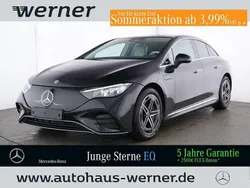 Lack obsidianschwarz Gebraucht 2024 Mercedes EQE300 Advanced Limousine | 44.944 € (Superpreis)