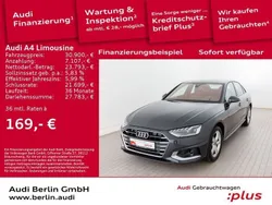 Manhattangrau metallic Gebraucht 2024 Audi A4 Advanced Plus Limousine | 29.990 € (Superpreis)
