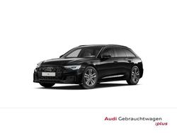 Schwarz (mythosschwarz) Gebraucht 2025 Audi A6 S-Line Kombi | 55.870 € (Superpreis)