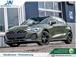 Distriktgrün metallic Neu 2025 Audi A3 Sportback S-Line Kombi | 37.990 € (Guter Preis)