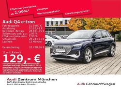 Navarrablau metallic Gebraucht 2022 Audi Q4 e-tron S-Line SUV | 31.948 € (Superpreis)