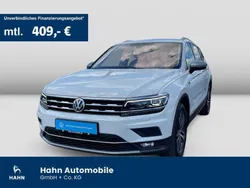 Pure white Gebraucht 2020 VW Tiguan Allspace Highline SUV | 32.290 € (Fairer Preis)