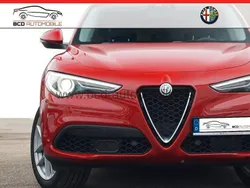 Rot Gebraucht 2020 Alfa Romeo Stelvio Super SUV | 27.790 € (Superpreis)