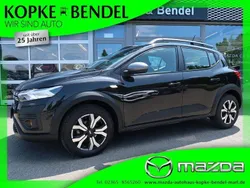 Perlmuttschwarz metallic (metallic) Gebraucht 2023 Dacia Sandero Stepway Kleinwagen | 16.890 € (Fairer Preis)