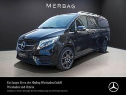 Obsidianschwarz Gebraucht 2021 Mercedes V300 AMG line Van / Kleinbus | 52.680 € (Superpreis)