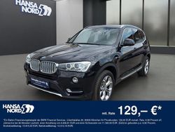 Schwarz / saphirschwarz (metallic) Gebraucht 2016 BMW X3 xLine SUV | 19.450 € (Fairer Preis)