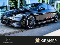 Obsidianschwarz Gebraucht 2024 Mercedes EQE AMG 43 Premium Limousine | 68.950 € (Fairer Preis)