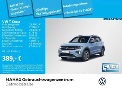 Clear blue metallic Gebraucht 2024 VW T-Cross IQ Drive SUV | 29.480 € (Etwas zu teuer)
