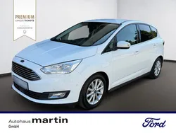 Frozen white Gebraucht 2019 Ford C-MAX Titanium Van / Kleinbus | 11.880 € (Fairer Preis)